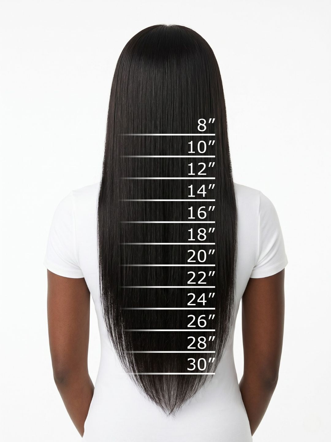 Extensiones Lisas Humanas - Acabado Pulido y Sofisticado