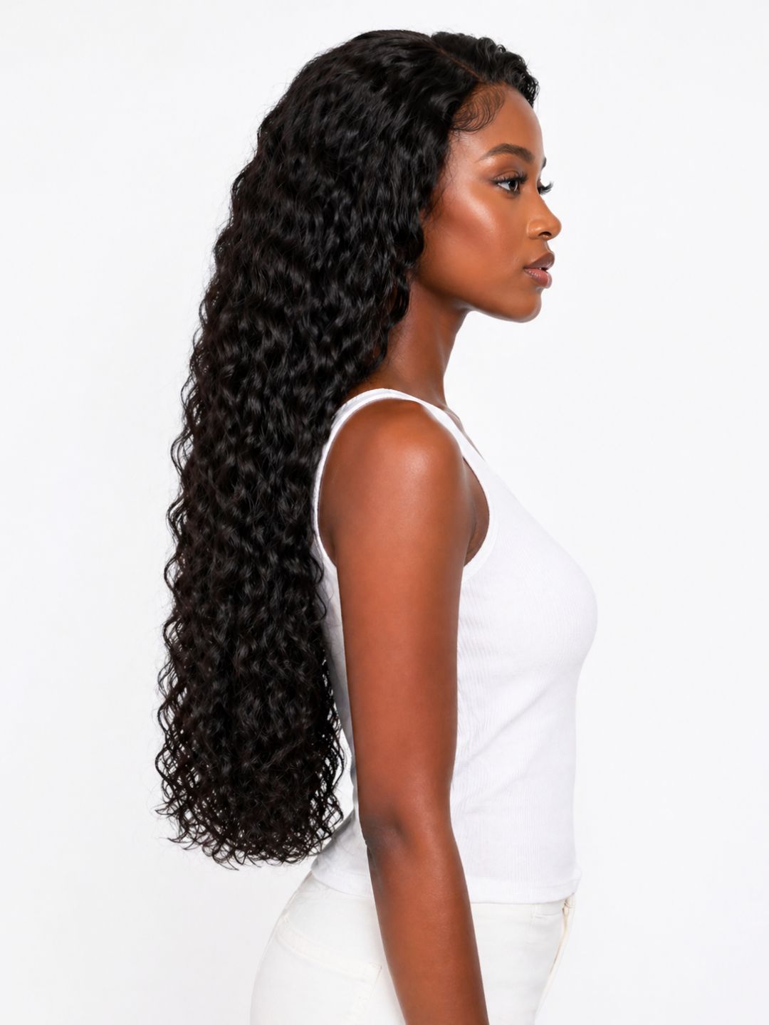 Peluca Deep Wave 28 Pulgadas - Ondas Definidas para Mujeres Afro y Latinas