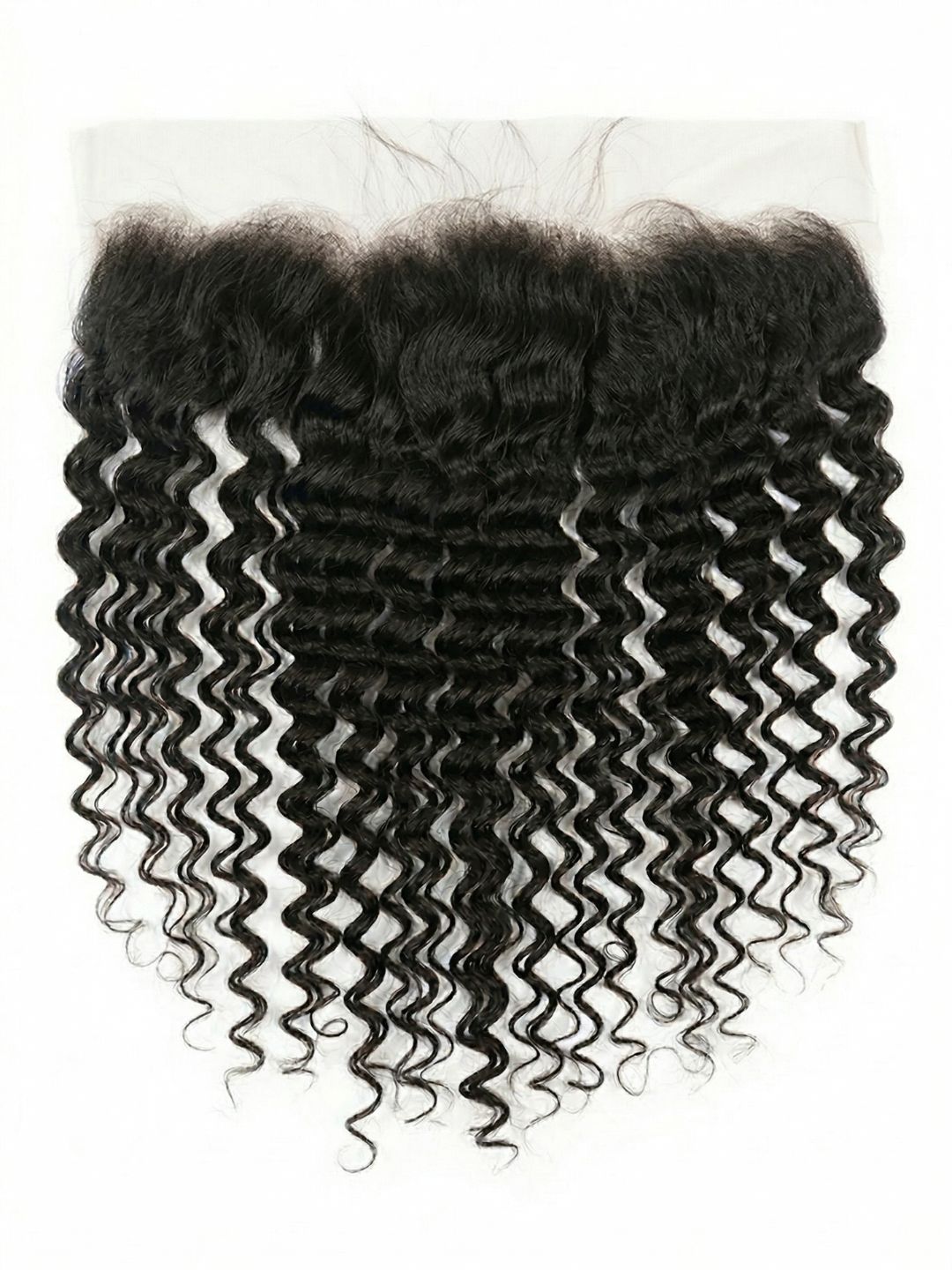 13x6 Deep Wave Frontal, Pre-Plucked, Ear-to-Ear, 150% Density