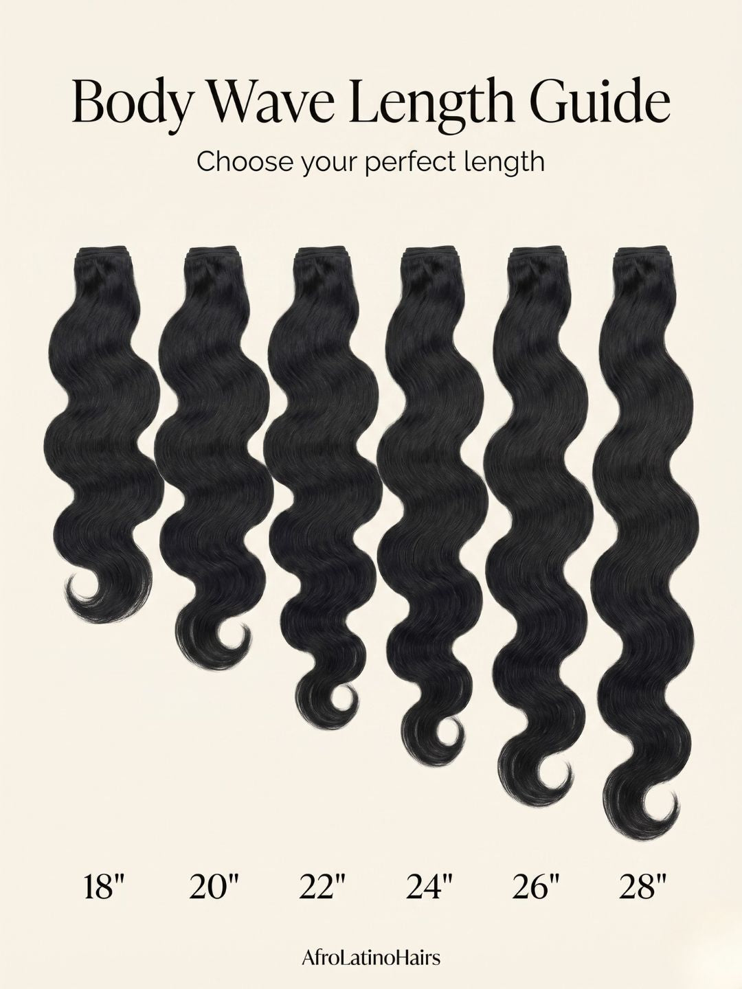 Extensiones Body Wave - Cabello Humano 100% Suave y Voluminoso