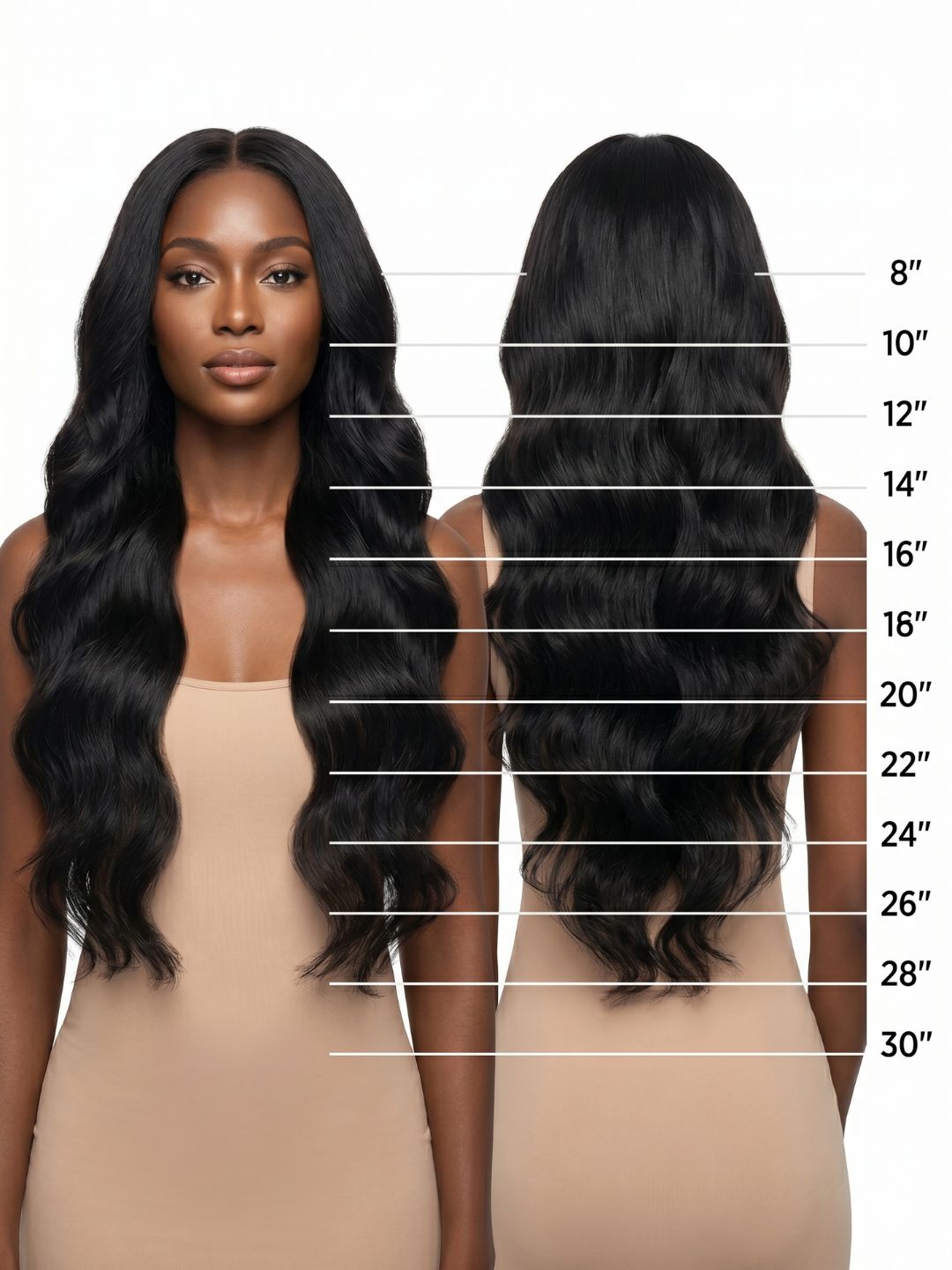 Extensiones Body Wave Remy - Textura Suave y Manejable