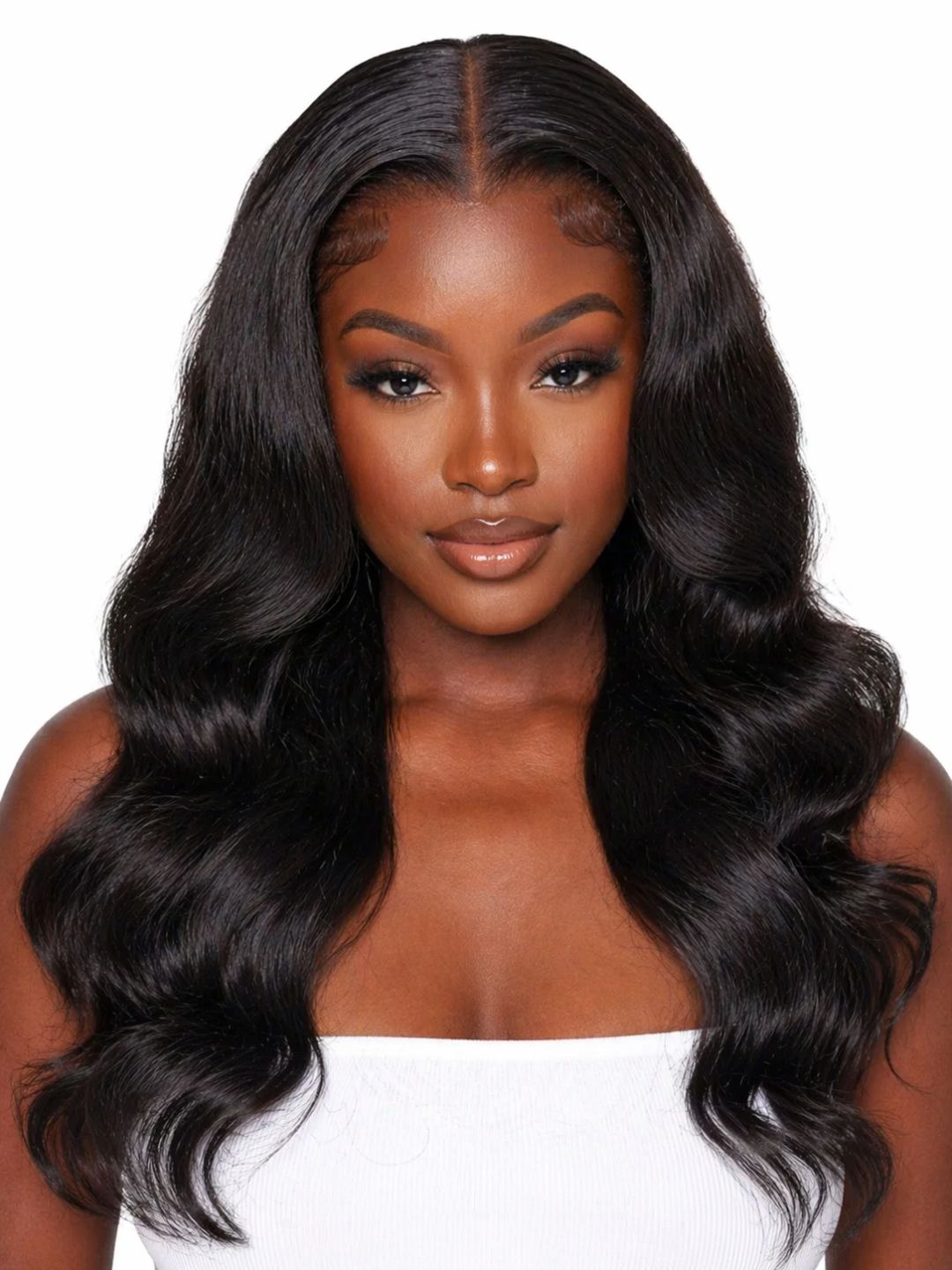 13x6 Wavy Frontal, Pre-Plucked, Ear-to-Ear, 150% Density