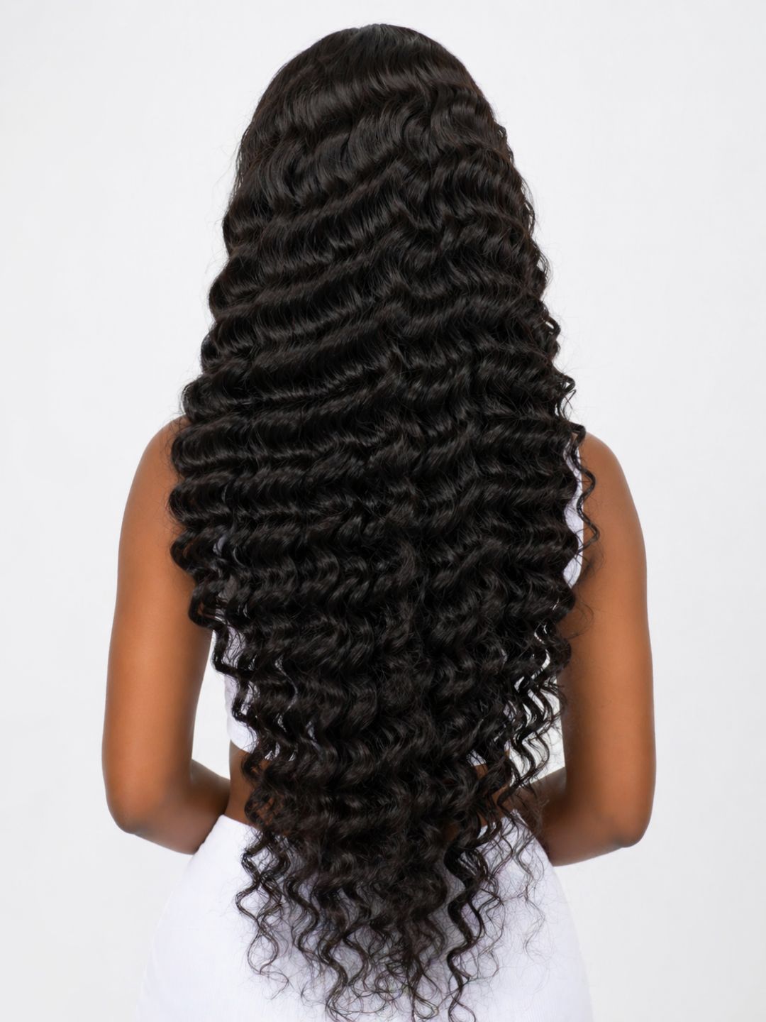 28" Deep Wave Wig with 13x4 HD Lace & 200%+ Density