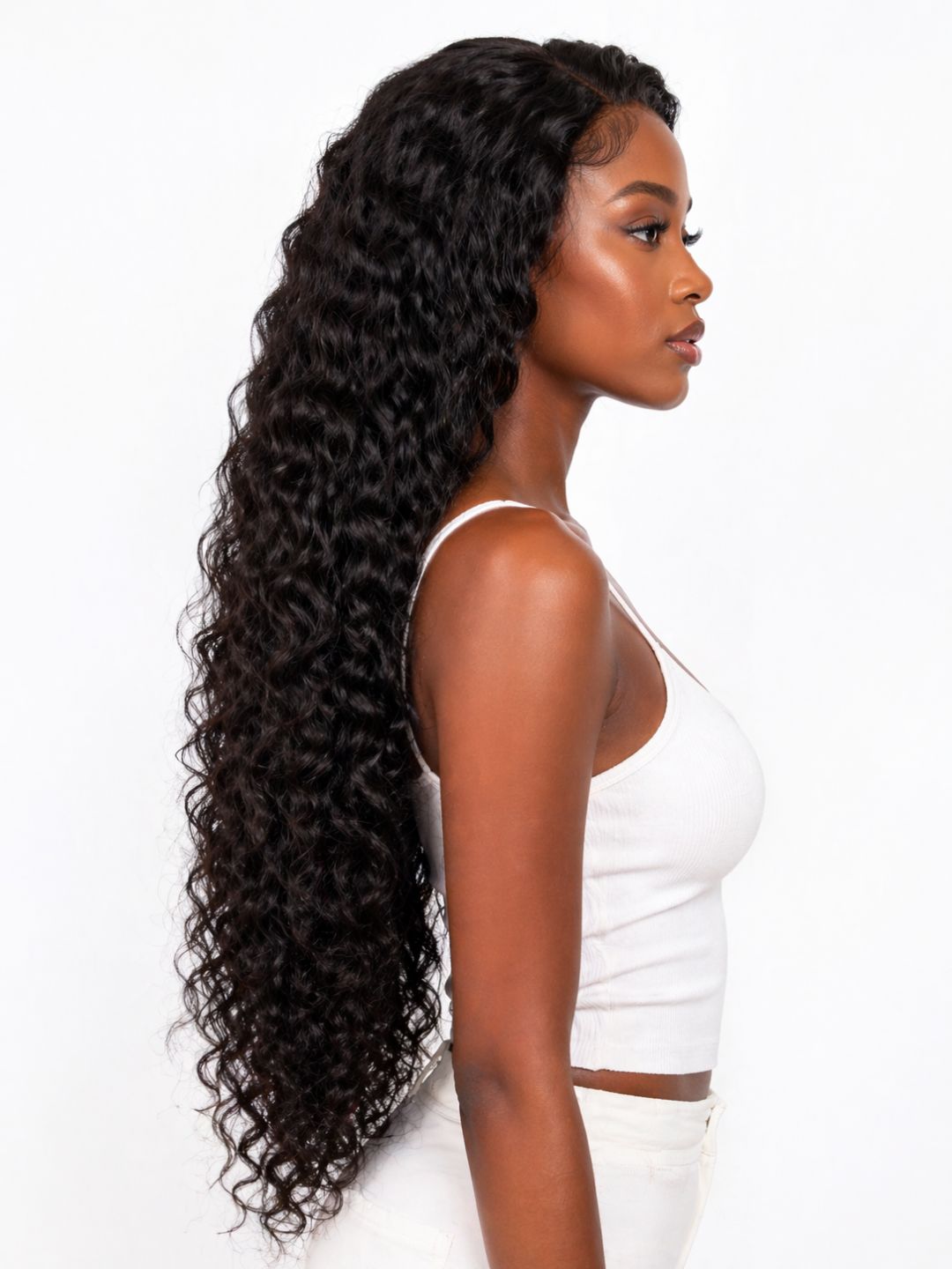 28" Deep Wave Wig with 13x4 HD Lace & 200%+ Density
