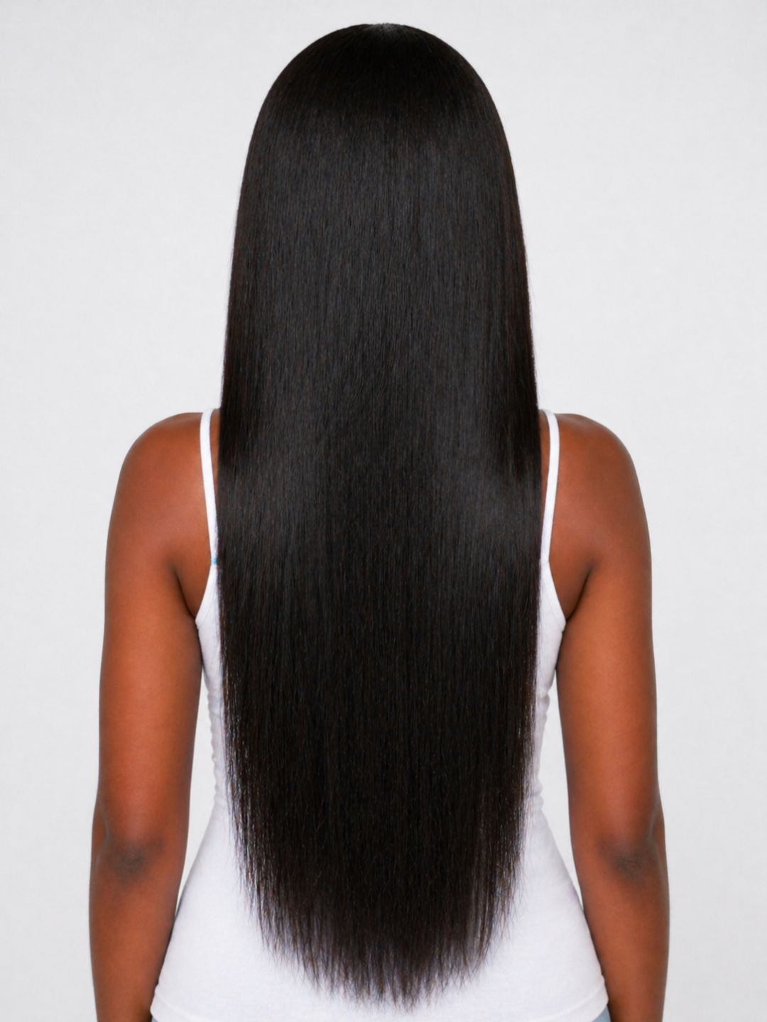 Peluca Larga Lisa Virgin Remy 28 Pulgadas - Acabado Premium Elegante