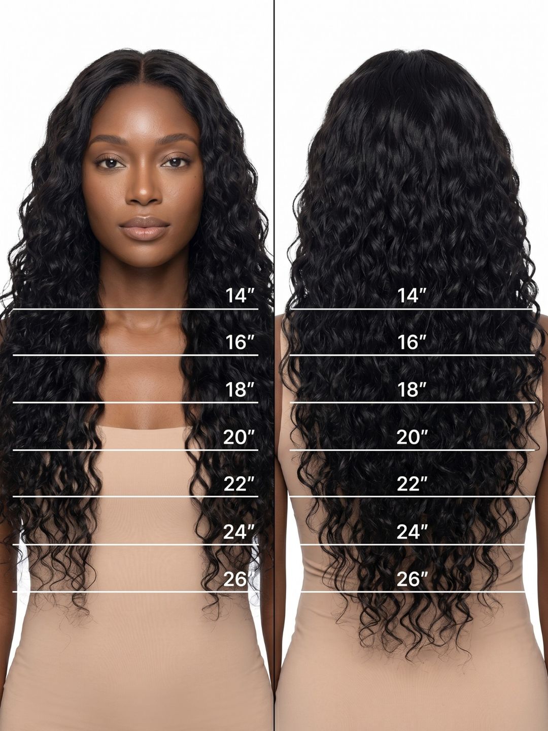 Extensiones Rizadas Sew-In - Textura Natural Suave y Manejable