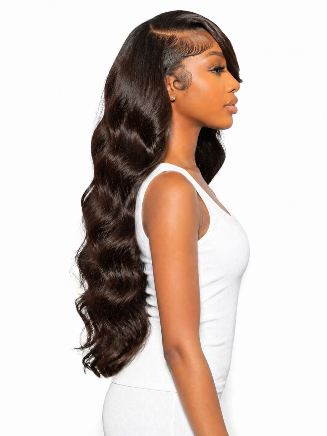 Peluca Body Wave 28 Pulgadas - Textura Ondulada para Mujeres Afro y Latinas