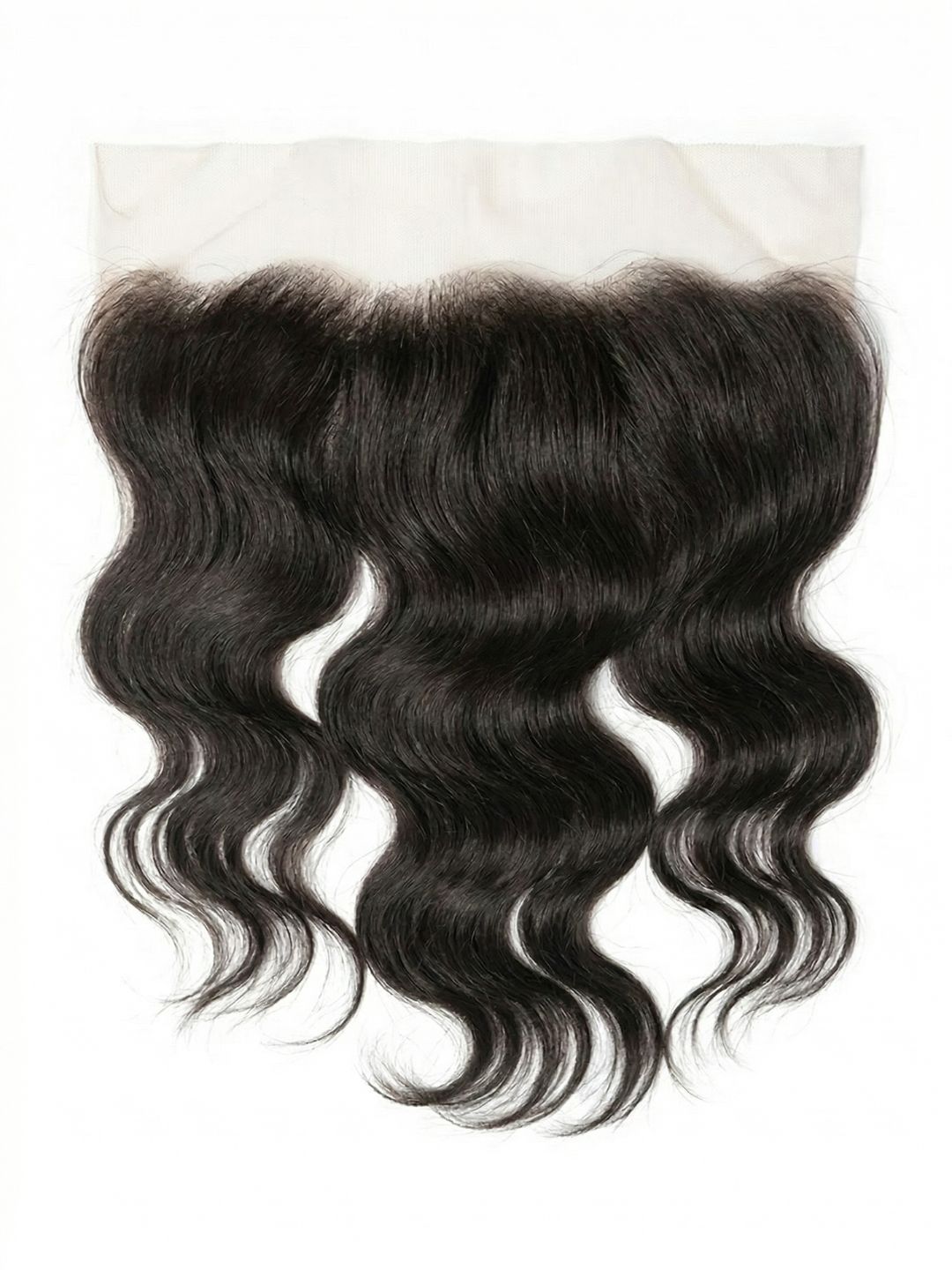 13x6 Wavy Frontal, Pre-Plucked, Ear-to-Ear, 150% Density